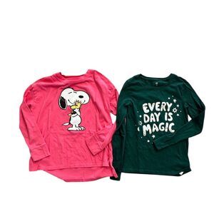 Large (10) Gap‎ Girls Long Sleeve T-Shirt Bundle